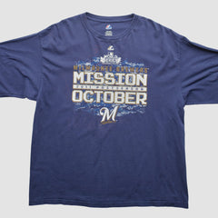 Milwaukee Brewers Majestic 2011 Long Sleeve T-Shirt - MLB