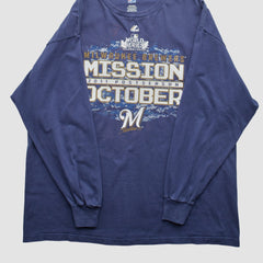 Milwaukee Brewers Majestic 2011 Long Sleeve T-Shirt - MLB