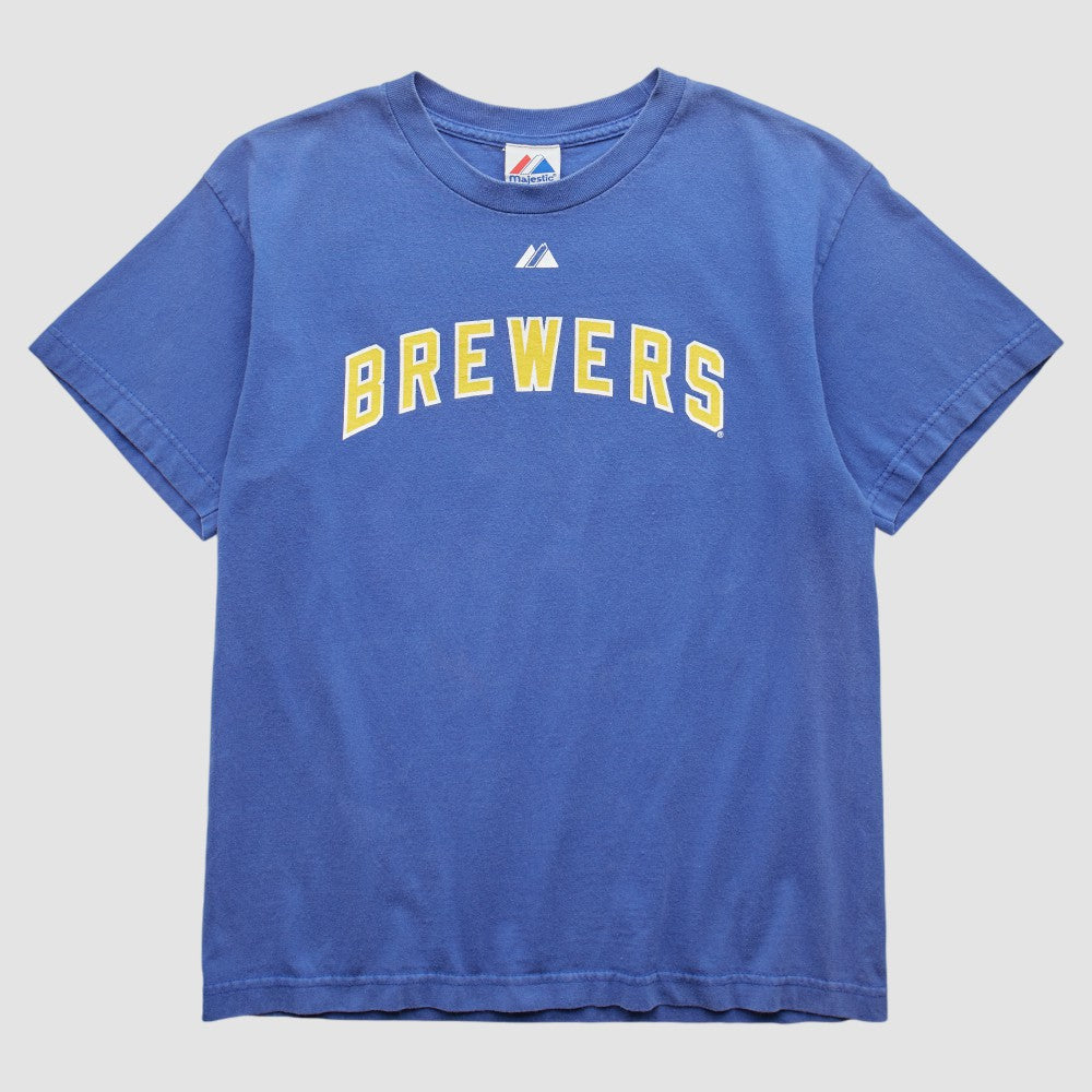 Milwaukee Brewers Majestic 2000s T-Shirt - MLB