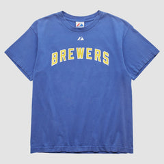 Milwaukee Brewers Majestic 2000s T-Shirt - MLB