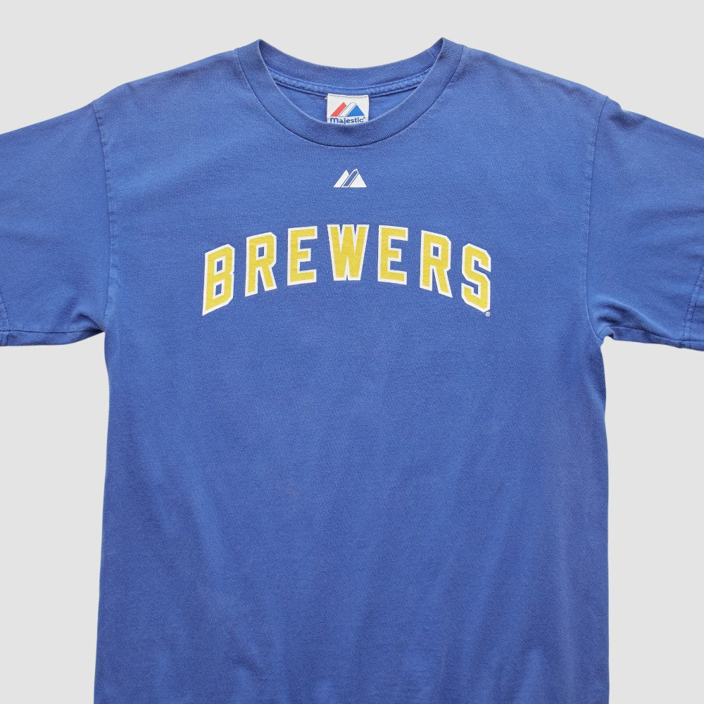 Milwaukee Brewers Majestic 2000s T-Shirt - MLB