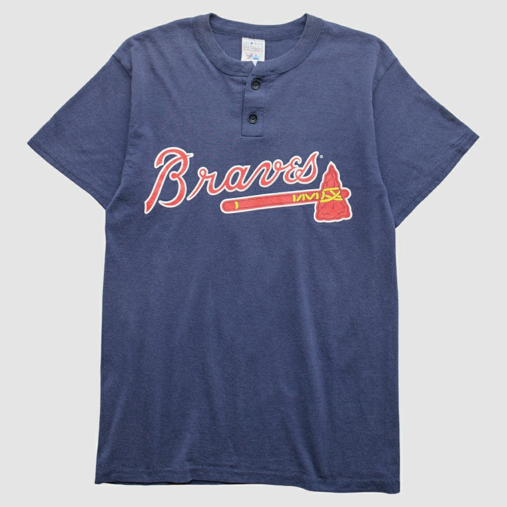 Atlanta Braves Majestic 90s T-Shirt - MLB