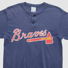 Atlanta Braves Majestic 90s T-Shirt - MLB
