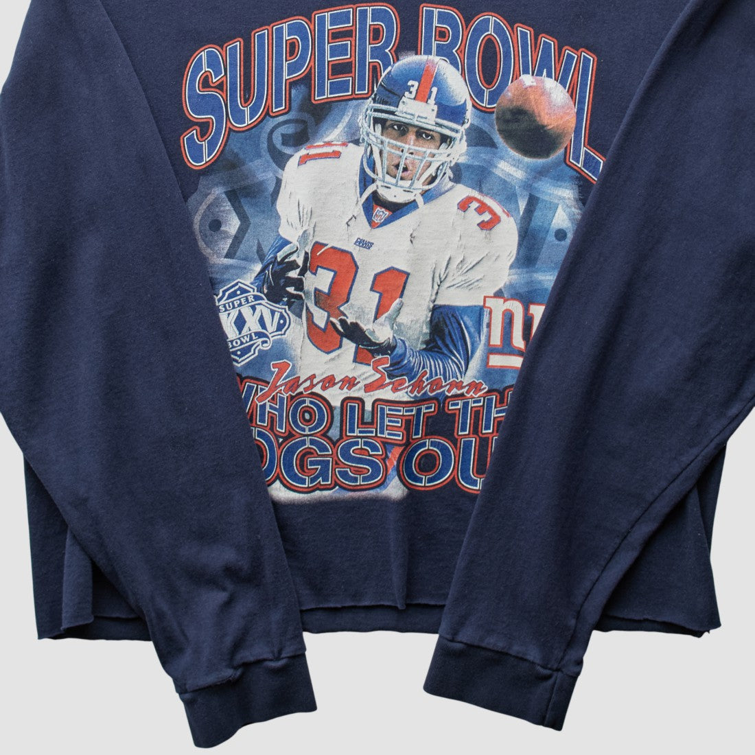 New York Giants 2001 T-Shirt Navy Vintage | Fanatics