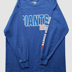 New York Giants NFL 2010s T-Shirt Blue Vintage | Fanatics