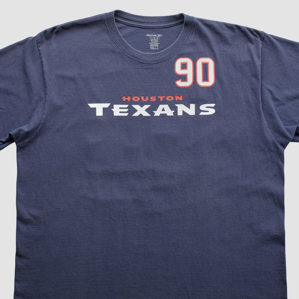 Houston Texans Reebok 2000s T-Shirt Navy Vintage | Fanatics