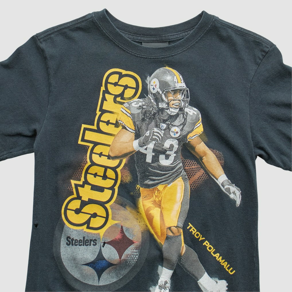 Pittsburgh Steelers Reebok 2000s T-Shirt Black Vintage | Fanatics
