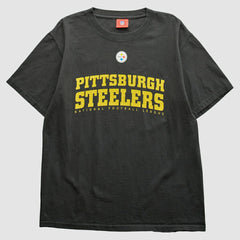 Pittsburgh Steelers NFL 2000s T-Shirt Black Vintage | Fanatics