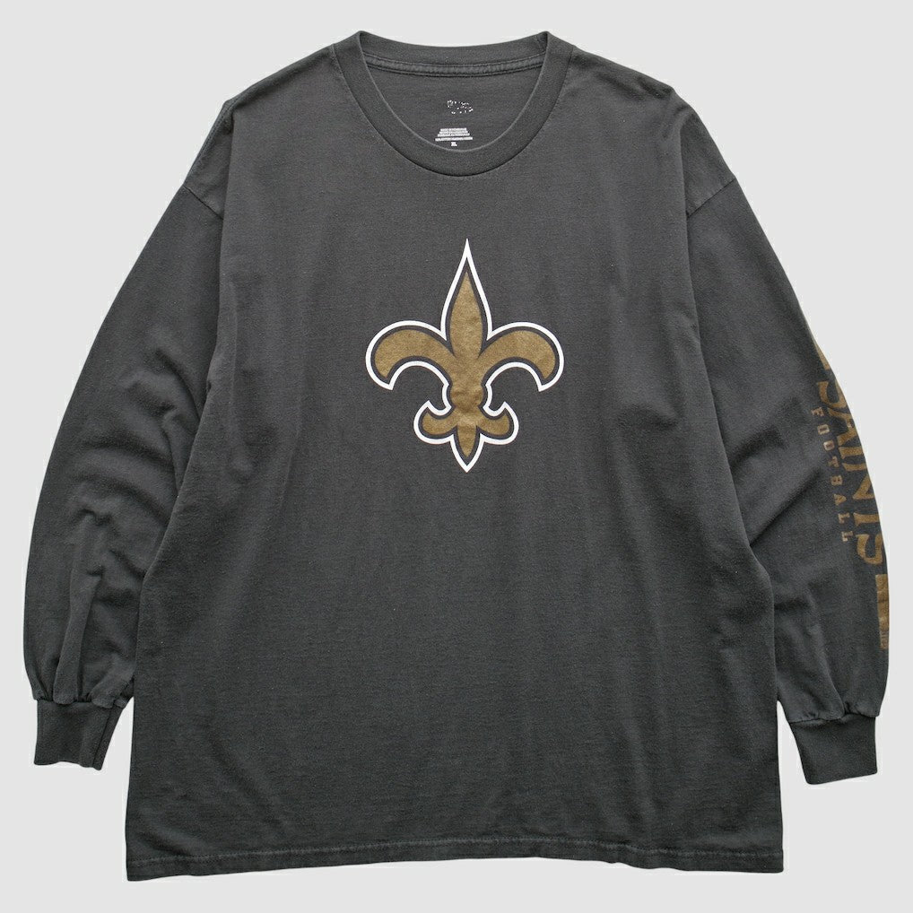 New Orleans Saints 2000s T-Shirt Black Vintage | Fanatics