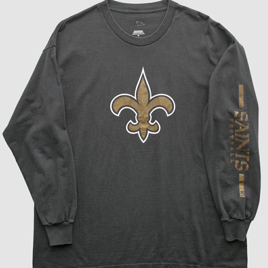 New Orleans Saints 2000s T-Shirt Black Vintage | Fanatics