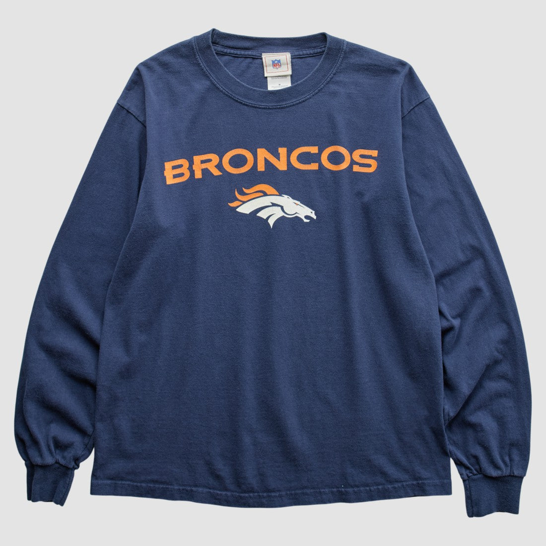 Denver Broncos NFL 2000s T-Shirt Navy Vintage | Fanatics