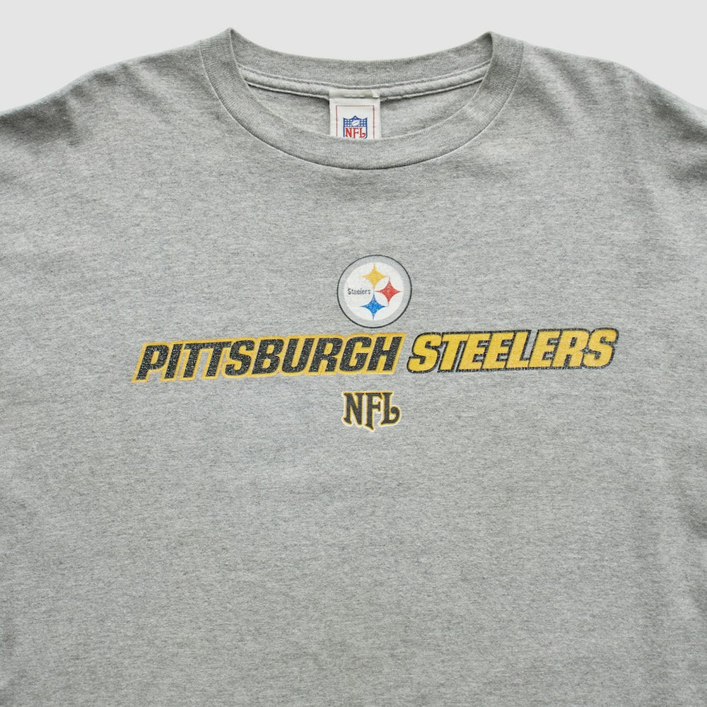 Pittsburgh Steelers NFL 2000s T-Shirt Gray Vintage | Fanatics