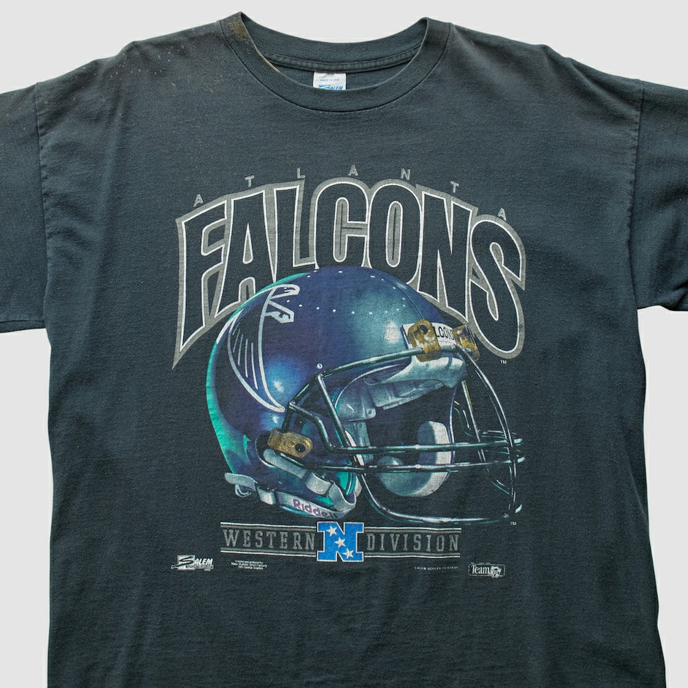 Atlanta Falconsm 1991 T-Shirt Black Vintage | Fanatics