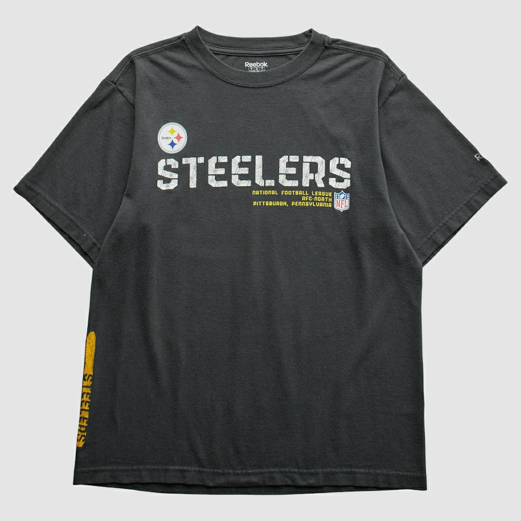 Pittsburgh Steelers Reebok 2000s T-Shirt Black Vintage | Fanatics