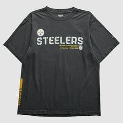 Pittsburgh Steelers Reebok 2000s T-Shirt Black Vintage | Fanatics