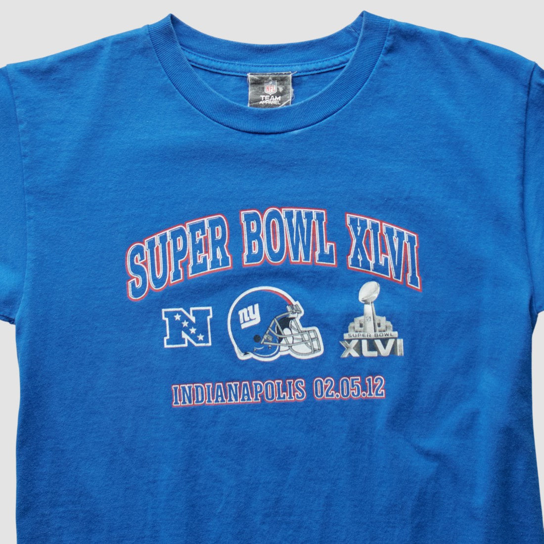New York Giants NFL 2012 T-Shirt Blue Vintage | Fanatics