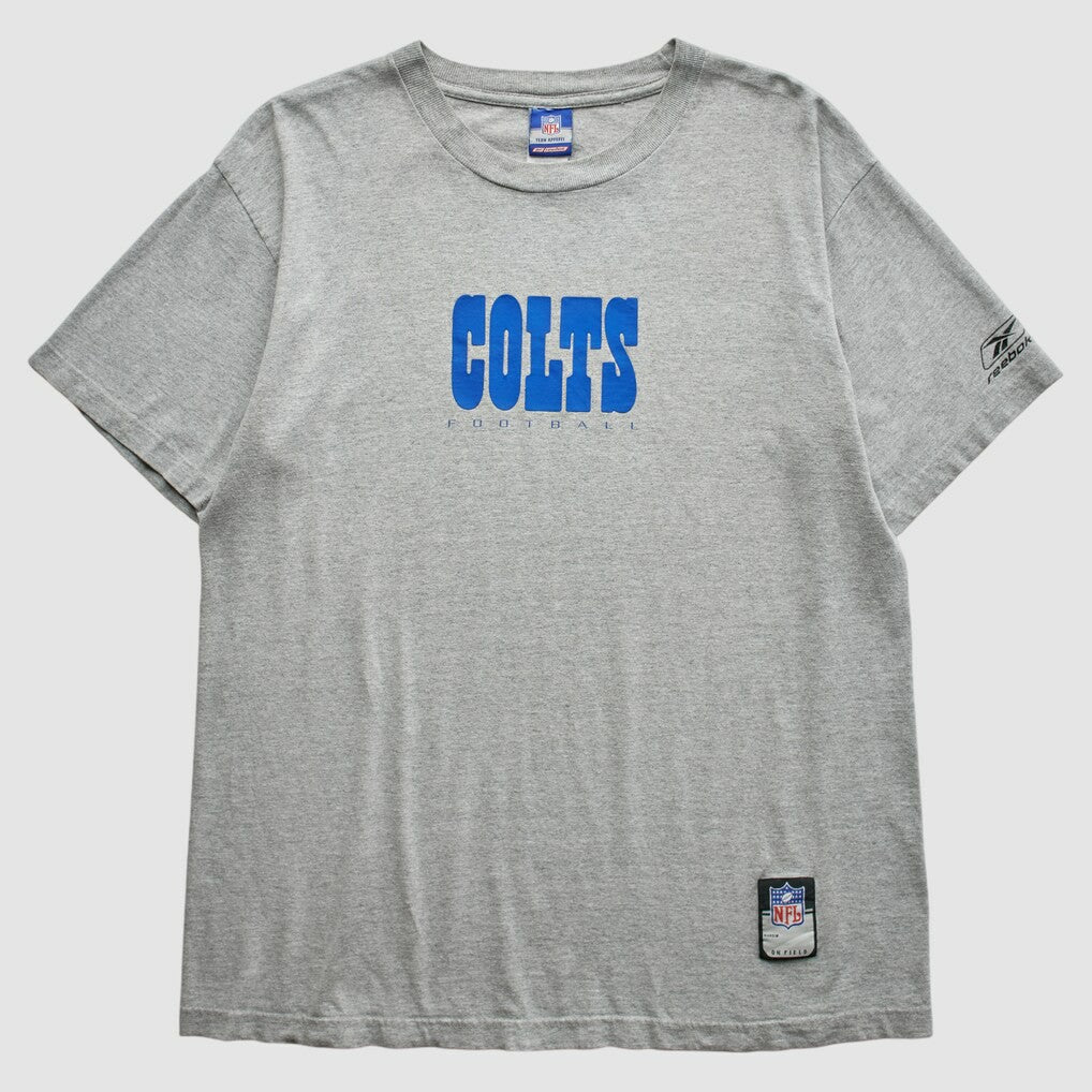 Indianapolis Colts Reebok 2000s T-Shirt Gray Vintage | Fanatics