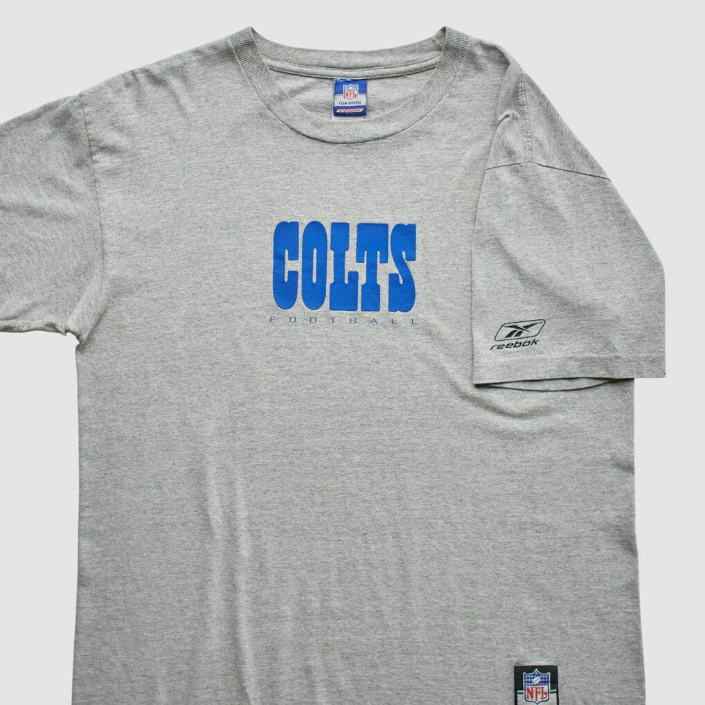 Indianapolis Colts Reebok 2000s T-Shirt Gray Vintage | Fanatics