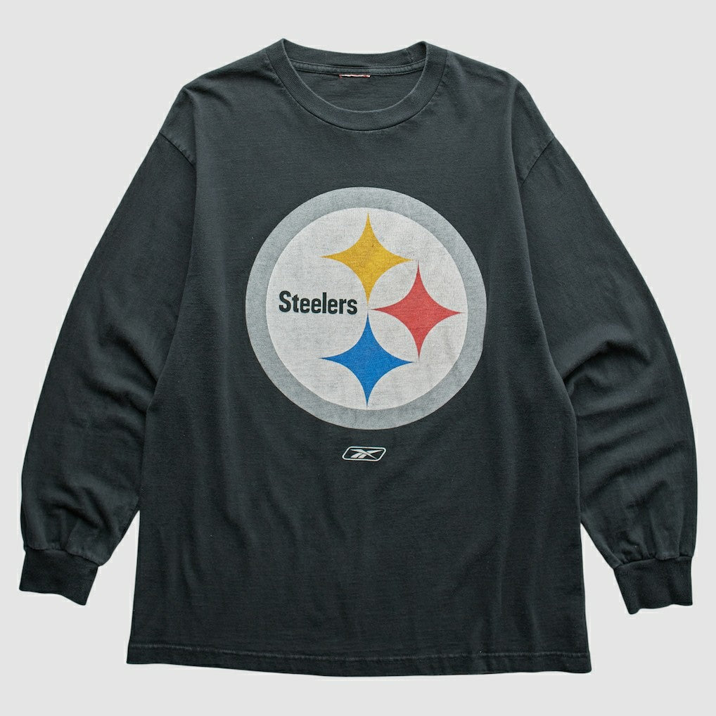 Pittsburgh Steelers Reebok 2000s T-Shirt Black Vintage | Fanatics