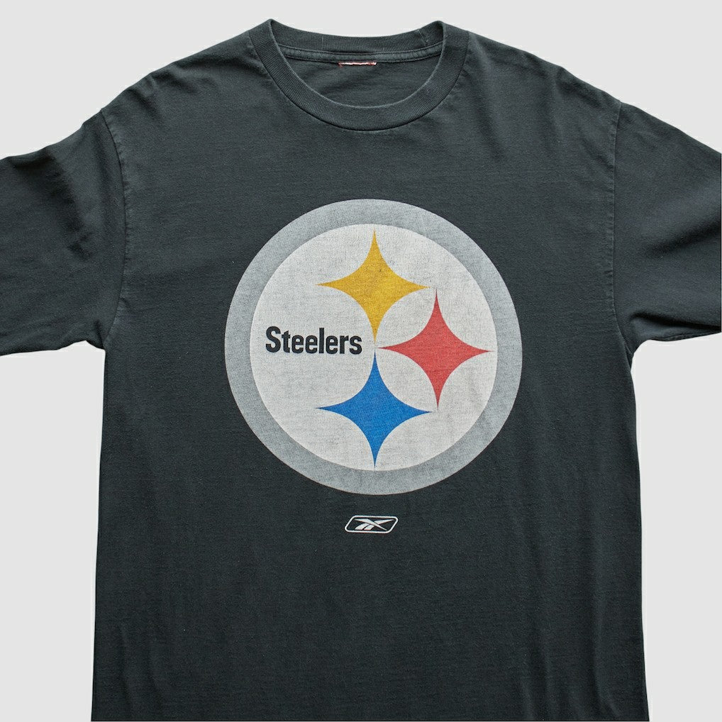 Pittsburgh Steelers Reebok 2000s T-Shirt Black Vintage | Fanatics