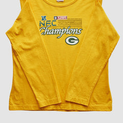 Green Bay Packers 2007 T-Shirt Yellow Vintage | Fanatics