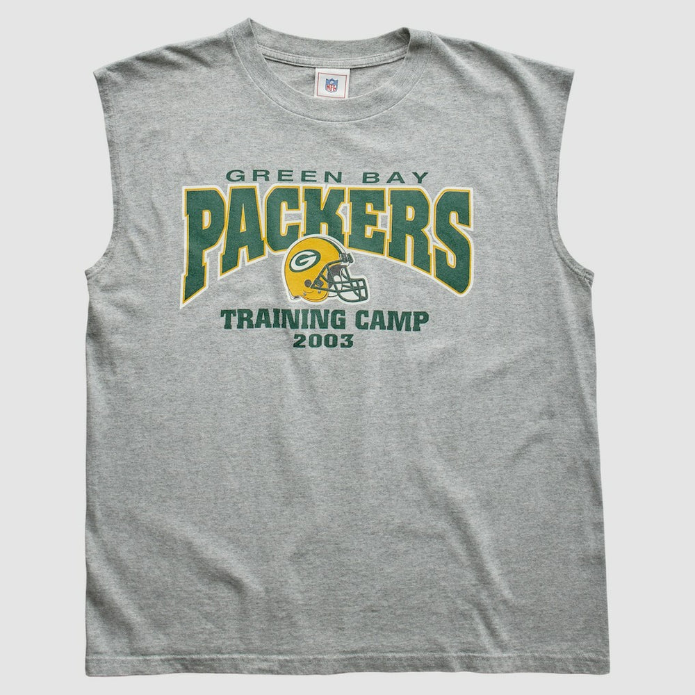 Green Bay Packers NFL 2003 T-Shirt Heather Gray Vintage | Fanatics