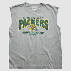 Green Bay Packers NFL 2003 T-Shirt Heather Gray Vintage | Fanatics