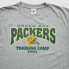 Green Bay Packers NFL 2003 T-Shirt Heather Gray Vintage | Fanatics