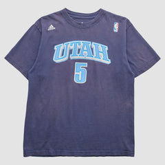 Utah Jazz 2006 T-Shirt Navy Vintage - NBA