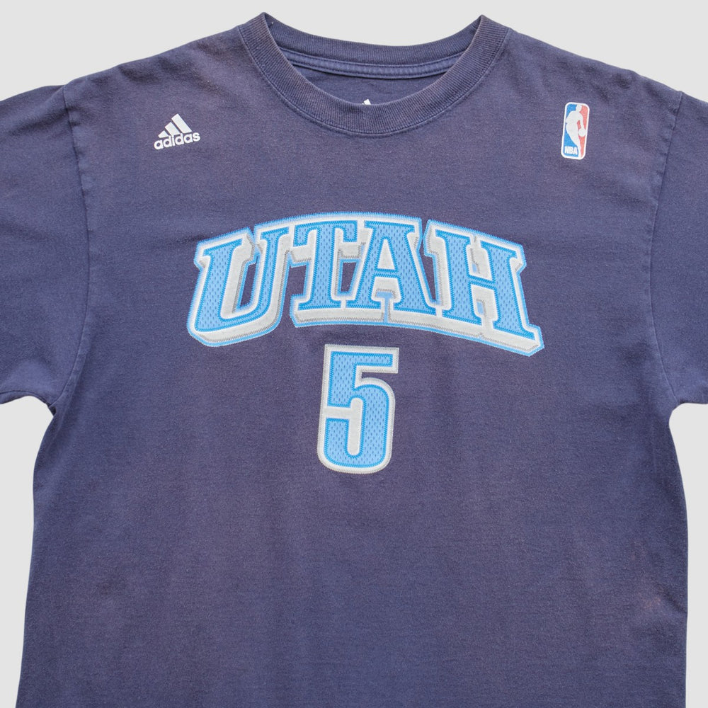 Utah Jazz 2006 T-Shirt Navy Vintage - NBA