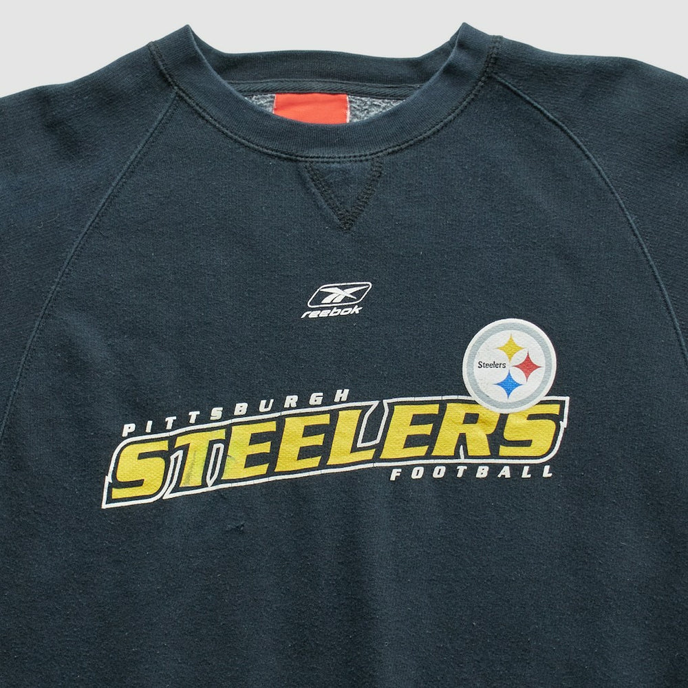 Pittsburgh Steelers Reebok 2000s Pullover Sweatshirt Black Vintage | Fanatics