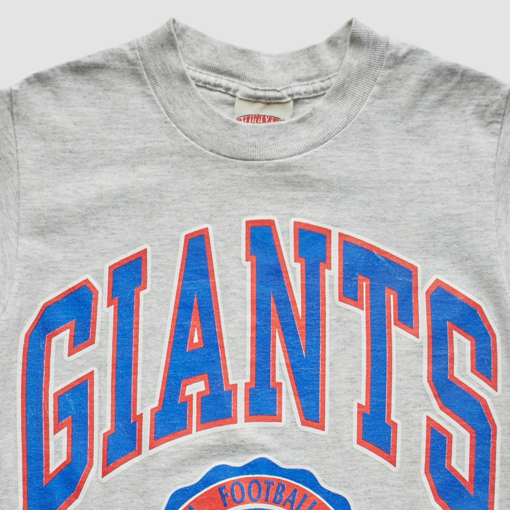 New York Giants Nutmeg Mills 90s T-Shirt Heather Gray Vintage | Fanatics
