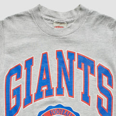 New York Giants Nutmeg Mills 90s T-Shirt Heather Gray Vintage | Fanatics