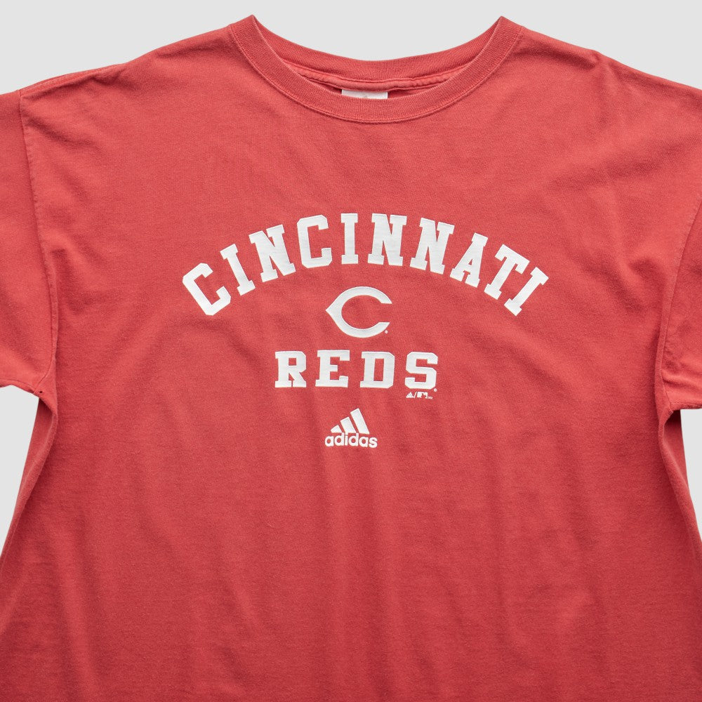 Cincinnati Reds Adidas 2010s T-Shirt - MLB