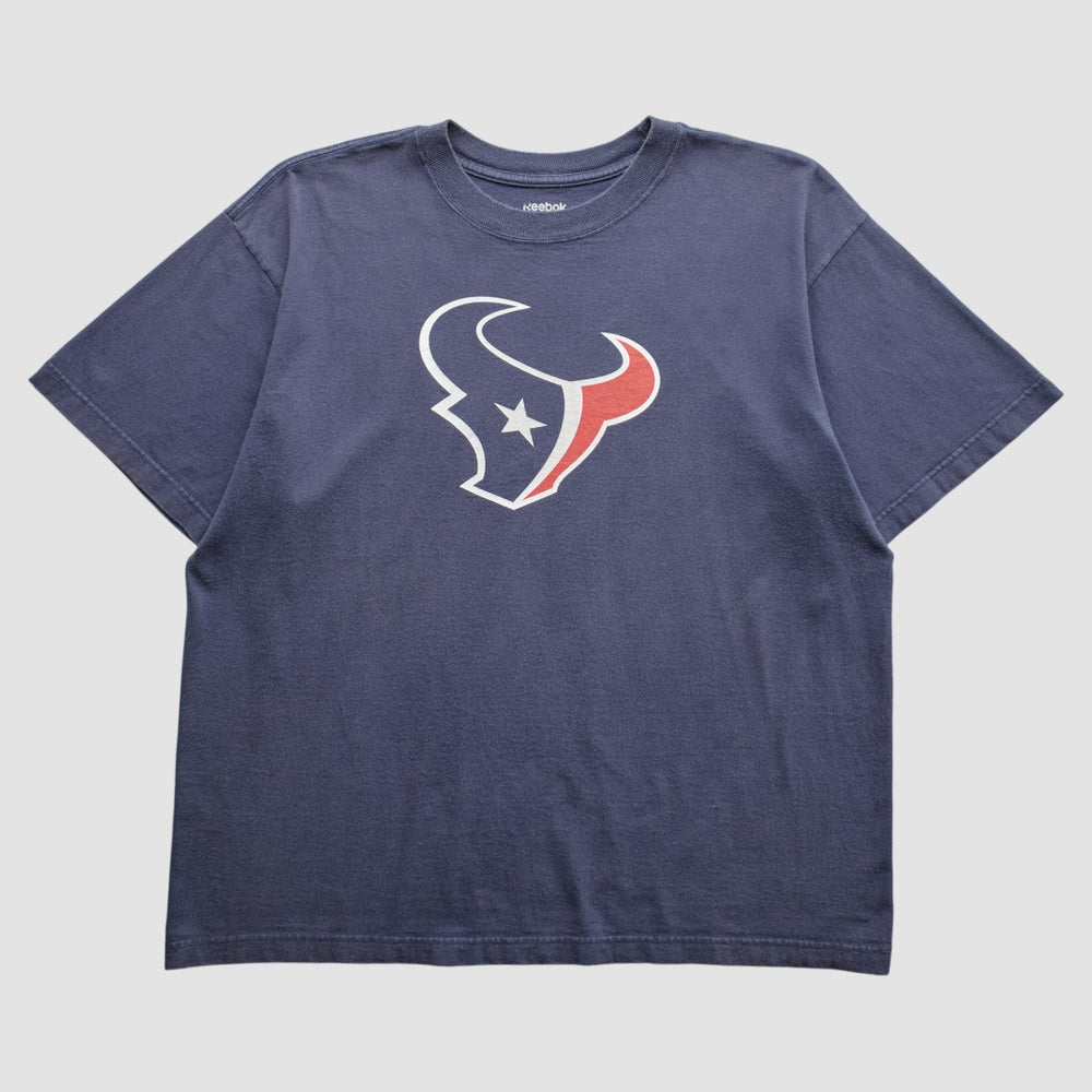 Houston Texans Reebok 2000s T-Shirt Navy Vintage | Fanatics