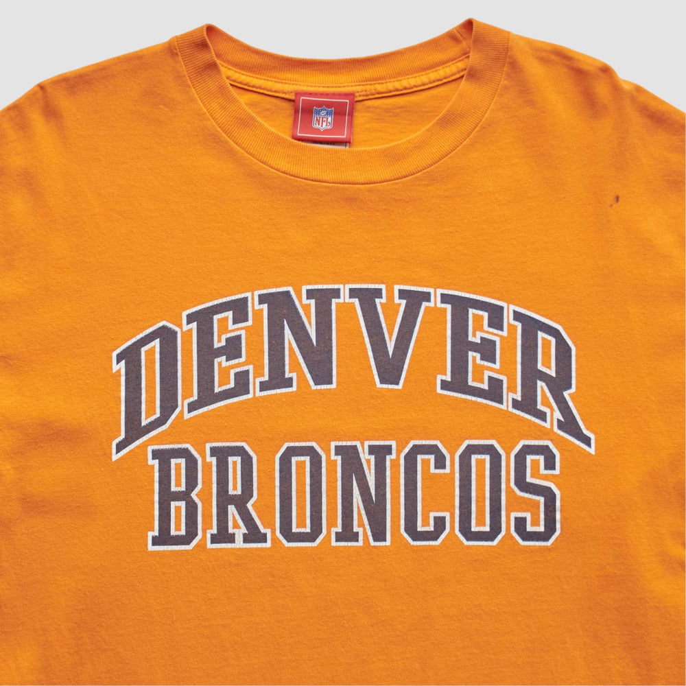 Denver Broncos NFL 2000s T-Shirt Orange Vintage | Fanatics