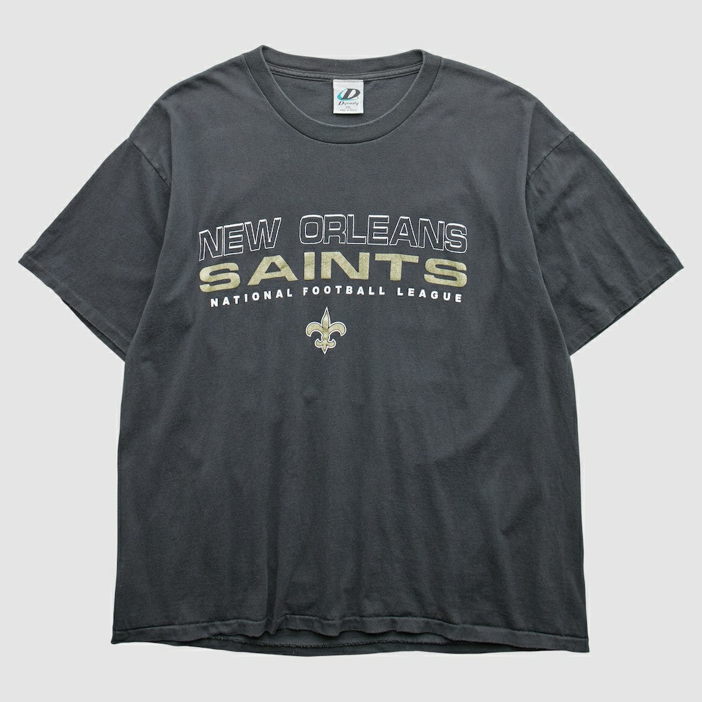 New Orleans Saints Dynasty 2000s T-Shirt Black Vintage | Fanatics