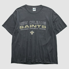 New Orleans Saints Dynasty 2000s T-Shirt Black Vintage | Fanatics
