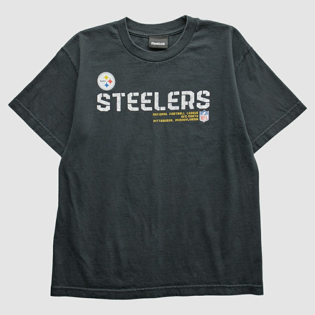 Pittsburgh Steelers Reebok 2000s T-Shirt Black Vintage | Fanatics