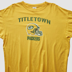 Green Bay Packers NFL 2000s T-Shirt Yellow Vintage | Fanatics