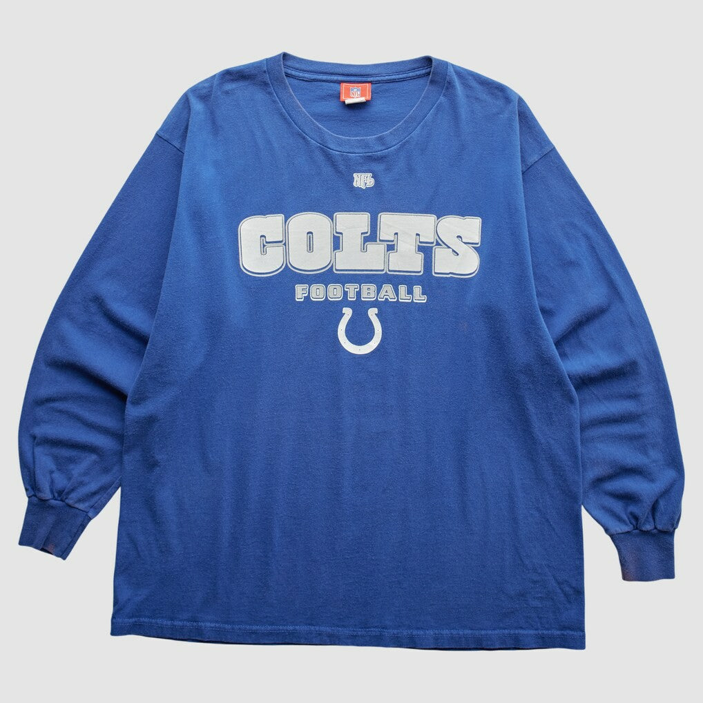 Indianapolis Colts 2000s T-Shirt Blue Vintage | Fanatics