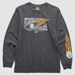 Pittsburgh Steelers NFL 2000s T-Shirt Gray Vintage | Fanatics