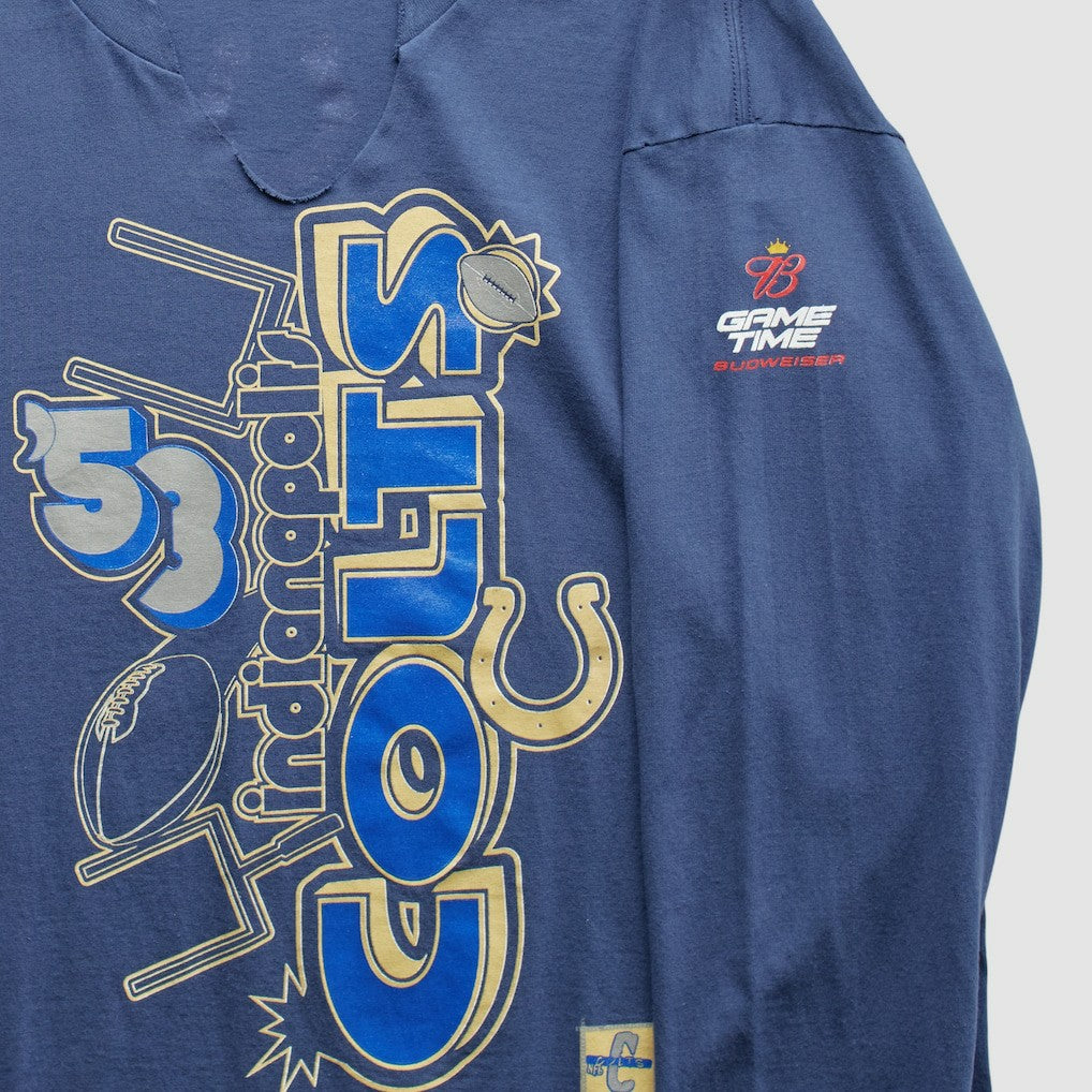 Indianapolis Colts NFL 2000s T-Shirt Blue Vintage | Fanatics