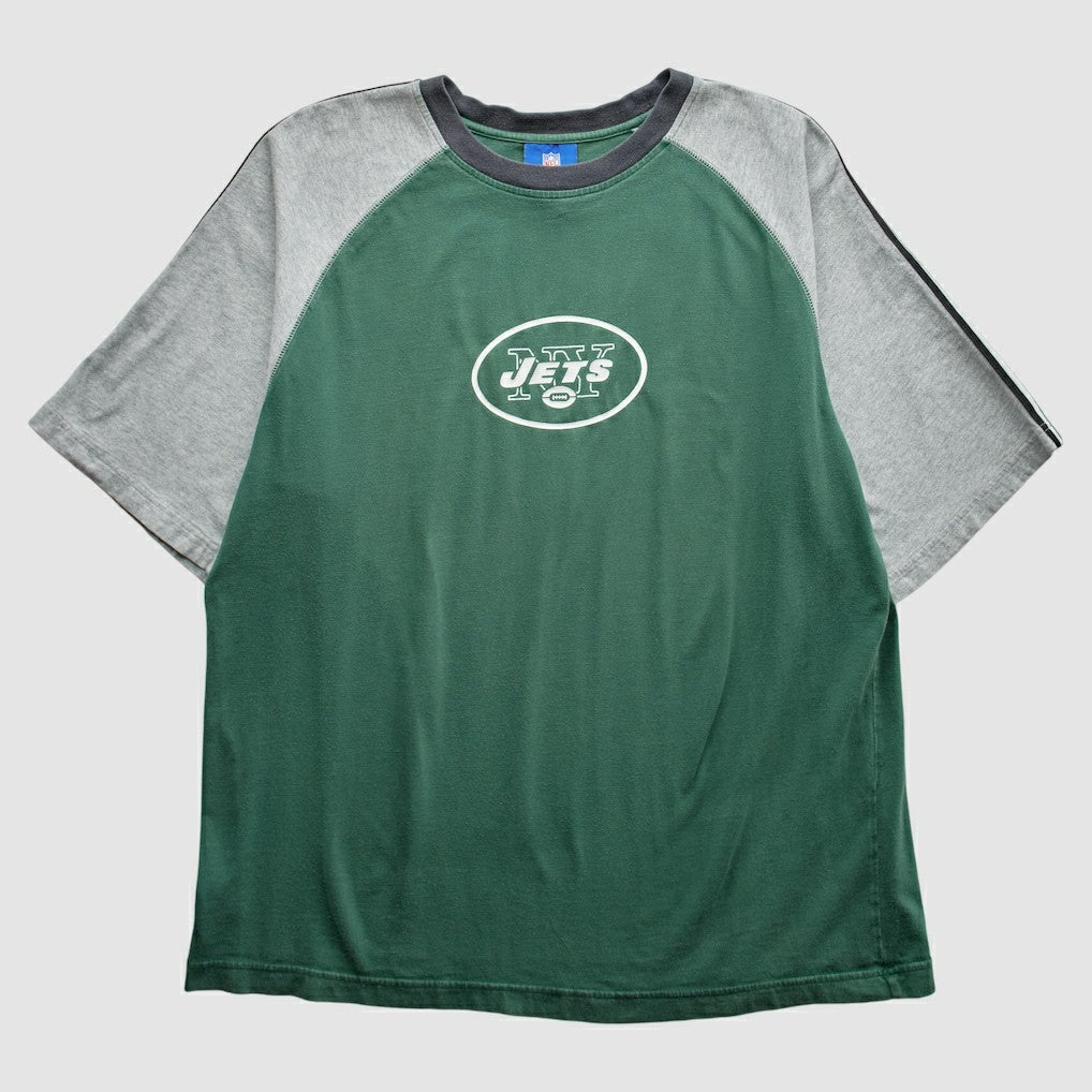 New York Jets Reebok 2000s T-Shirt Green Vintage | Fanatics