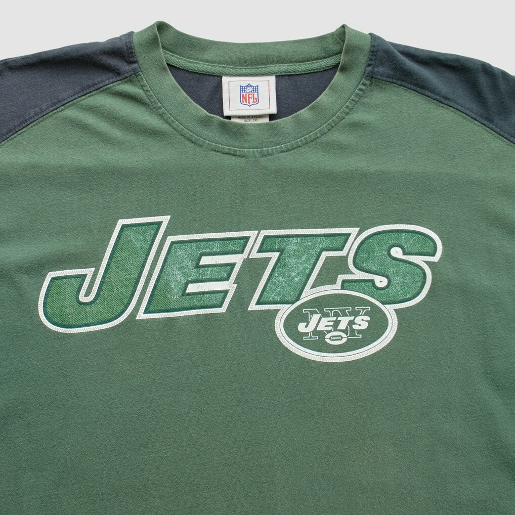 New York Jets NFL 2000s T-Shirt Green Vintage | Fanatics