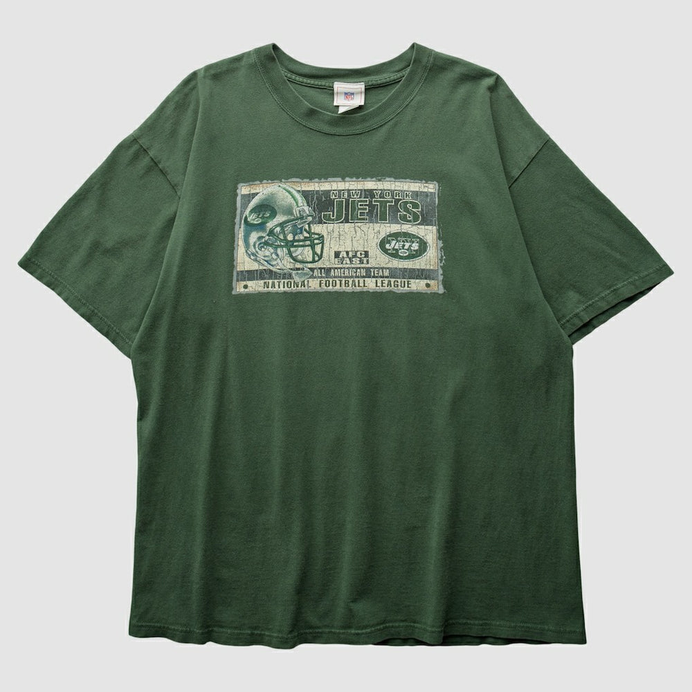 New York Jets NFL 2000s T-Shirt Green Vintage | Fanatics