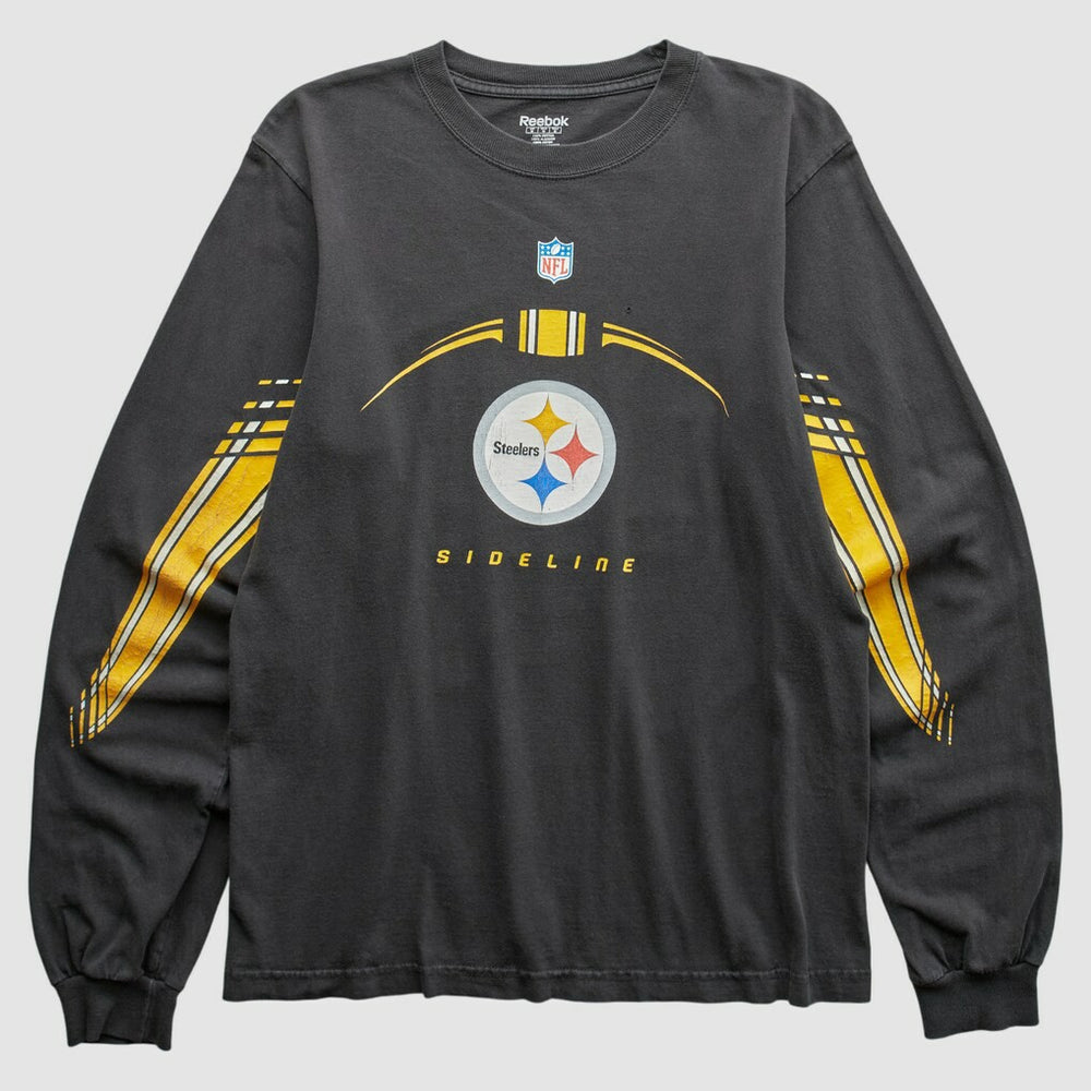 Pittsburgh Steelers Reebok 2000s T-Shirt Black Vintage | Fanatics