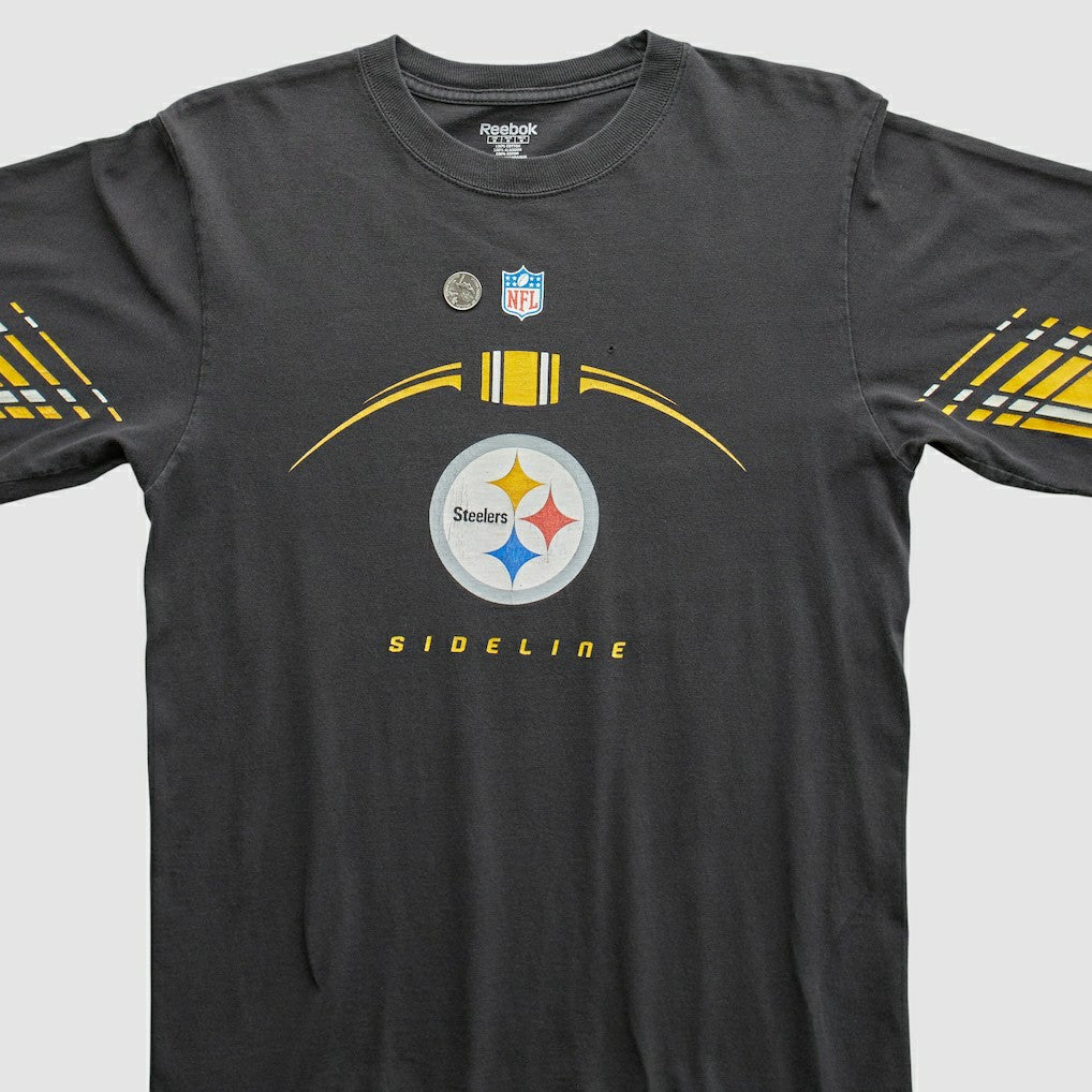 Pittsburgh Steelers Reebok 2000s T-Shirt Black Vintage | Fanatics