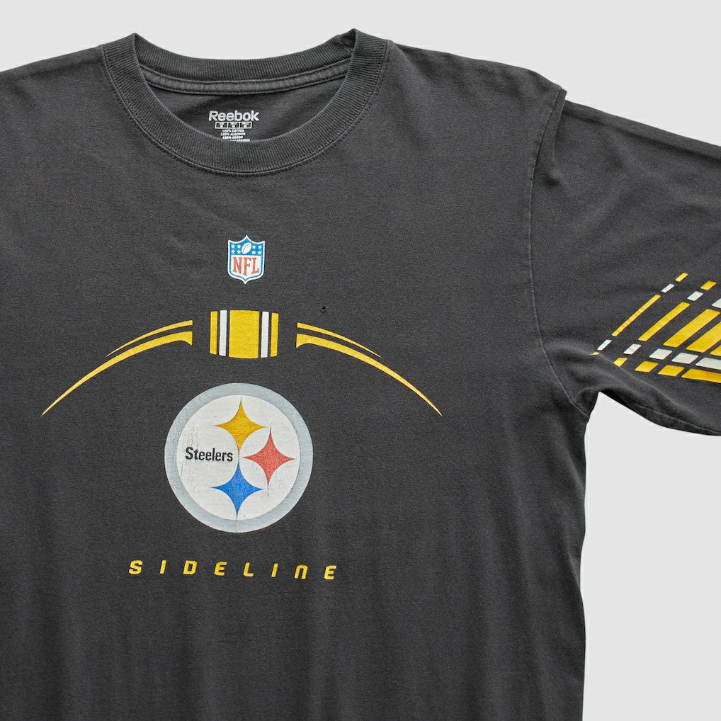 Pittsburgh Steelers Reebok 2000s T-Shirt Black Vintage | Fanatics