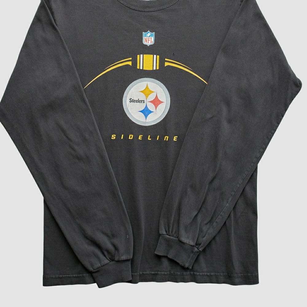 Pittsburgh Steelers Reebok 2000s T-Shirt Black Vintage | Fanatics